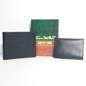 Thom McAn Vintage Leather Bi-fold Wallet NIB